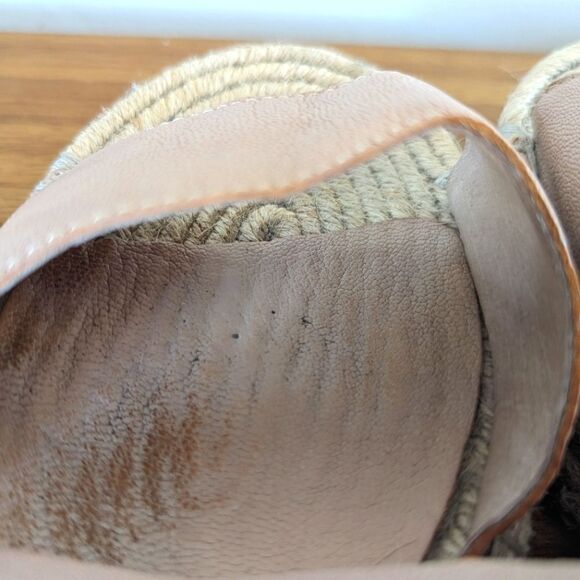 Eileen Fisher Quiet Luxury Coastal Minimalist Preppy Beachy Capsule Wedge 8 1/2 - Picture 11 of 14